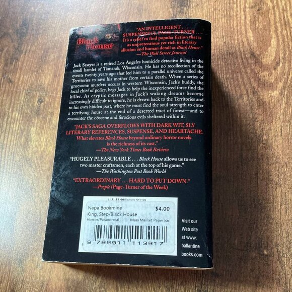 Black House by Stephen Kind and Peter Straub, Paperback Book - Picture 2 of 4